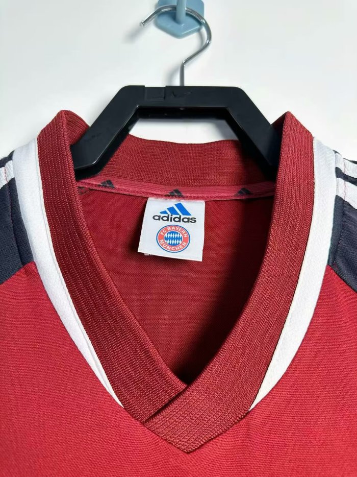 2001-2002 Bayern Home Retro Soccer Jersey