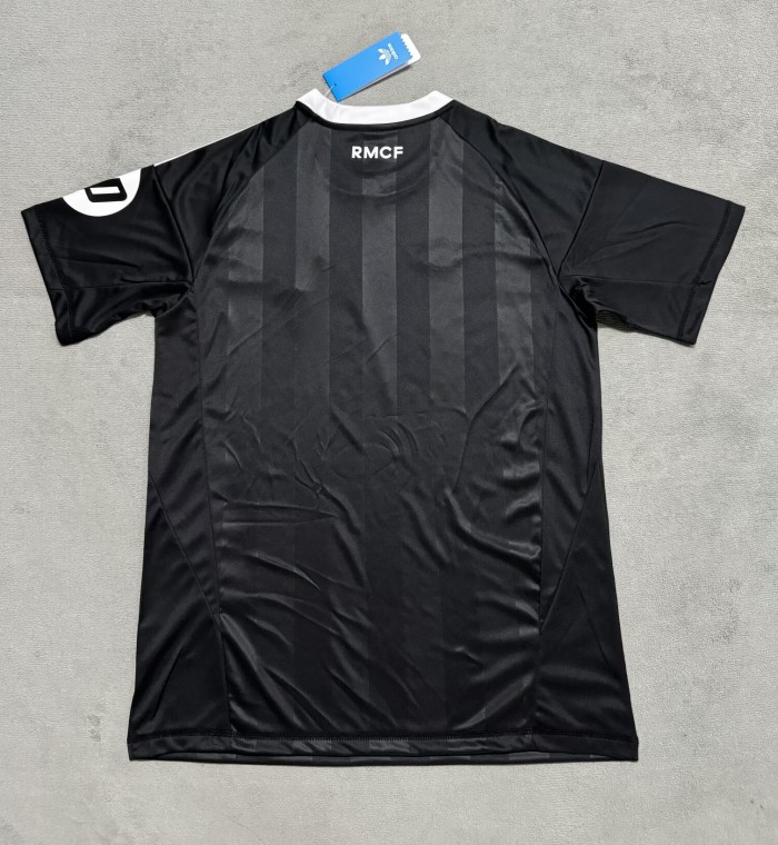 25-26 RMA Black GoalKeeper Fans Soccer Jersey