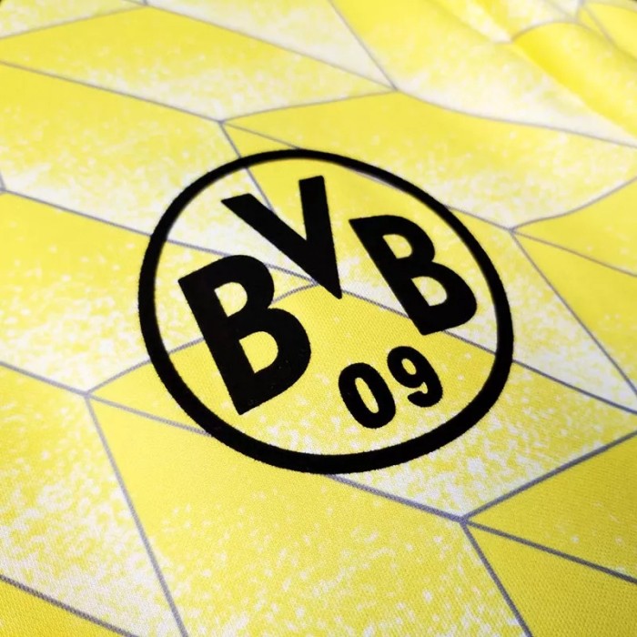 1988 Dortmund Yellow Retro Soccer Jersey