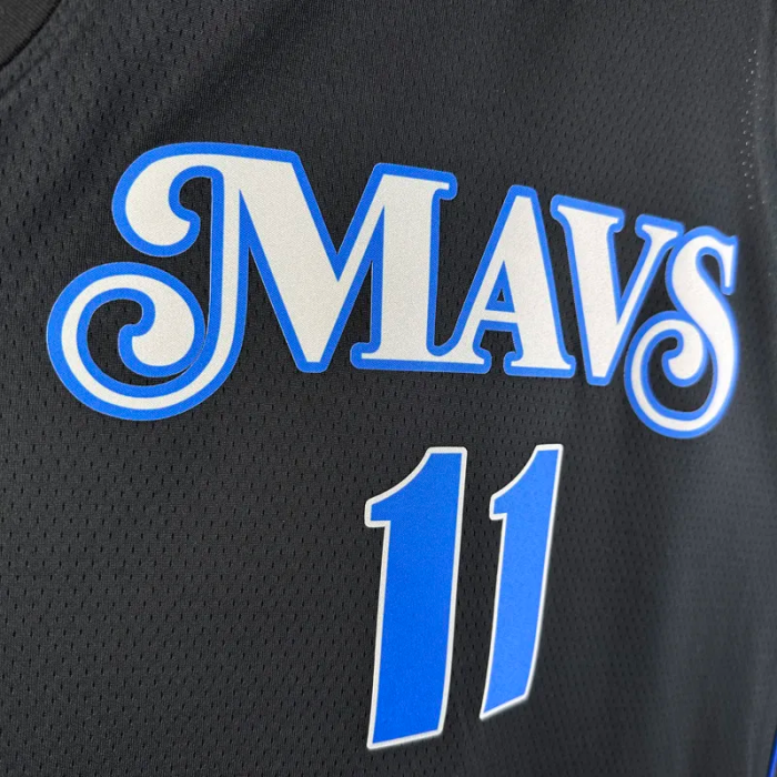 23-24 Dallas Mavericks IRVING #11 Black City Edition Top Quality Hot Pressing NBA Jersey(V领)