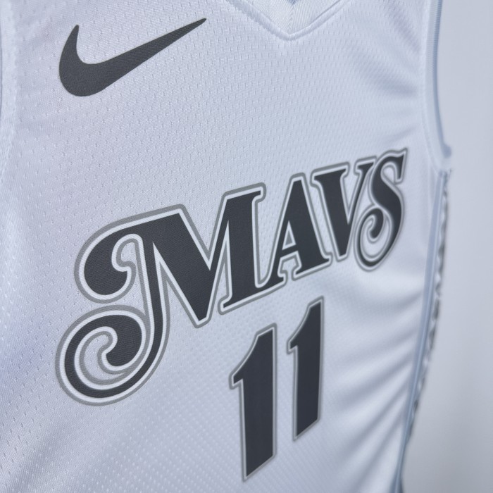 24-25 Dallas Mavericks IRVING #11 White City Edition Top Quality Hot Pressing NBA Jersey