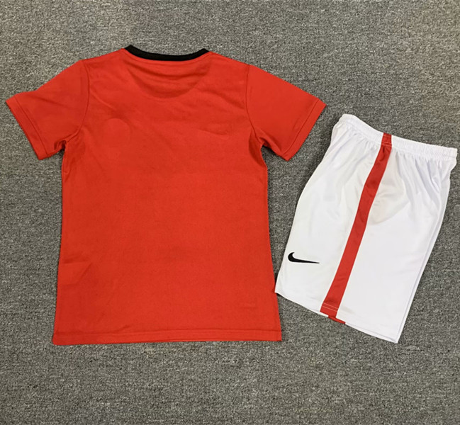 2009-2010 Man Utd Home Retro Kids Soccer Jersey