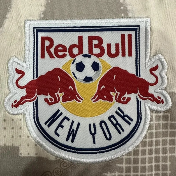 25-26 New York Red Bulls Away Fans Soccer Jersey