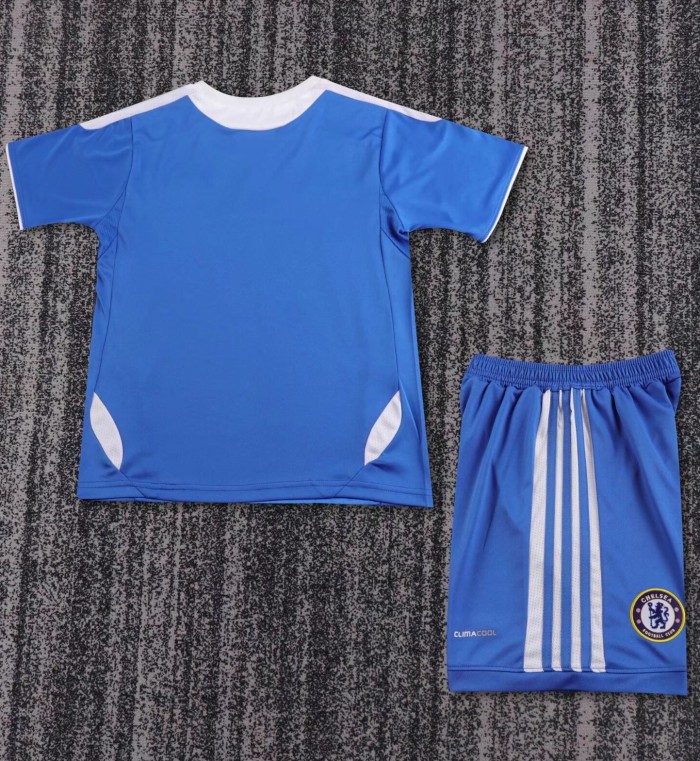 2011-2012 CHE Home UCL Edition Retro Kids Soccer Jersey
