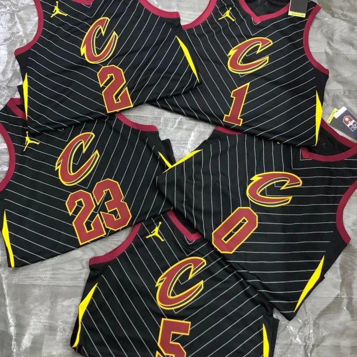 CLEVELAND IRVING # 2 Black Top Quality Hot Pressing NBA Jersey