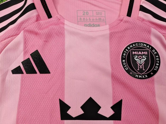 25-26 Inter Miami Home Kids Player Version Soccer Jersey