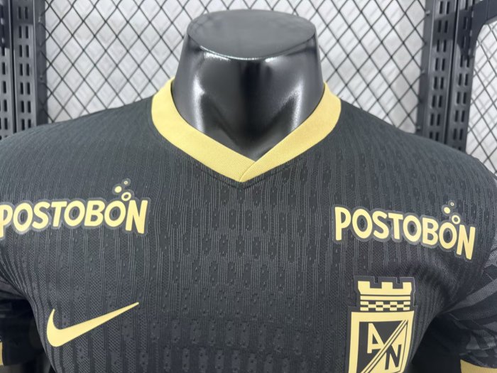 25-26 Atletico Nacional Away Player Soccer Jersey