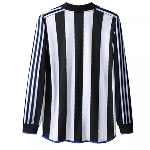 1999-2000 Newcastle Home Long Sleeve Retro Soccer Jersey