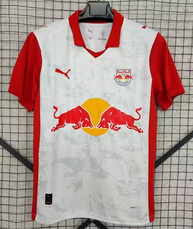 25-26 Salzburg Home Fans Soccer Jersey