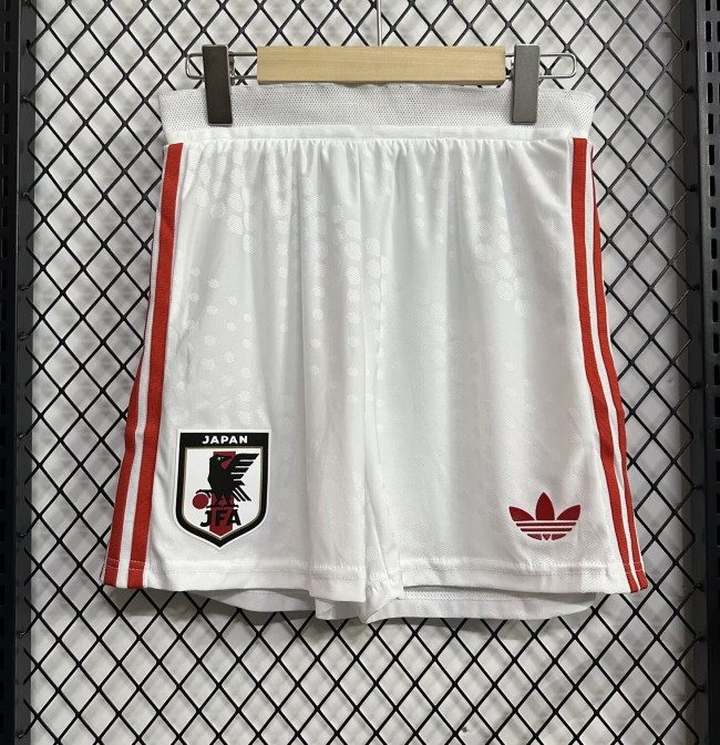 25-26 Japan White Player Version Shorts Pants