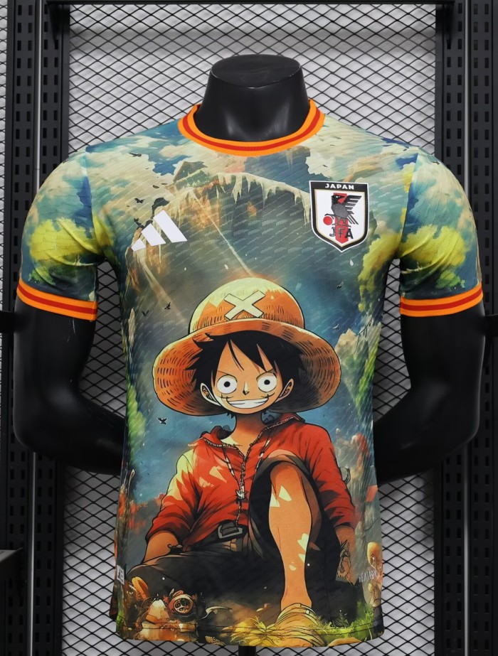 25-26 Japan Green Blue Special Edition Player Version Soccer Jersey