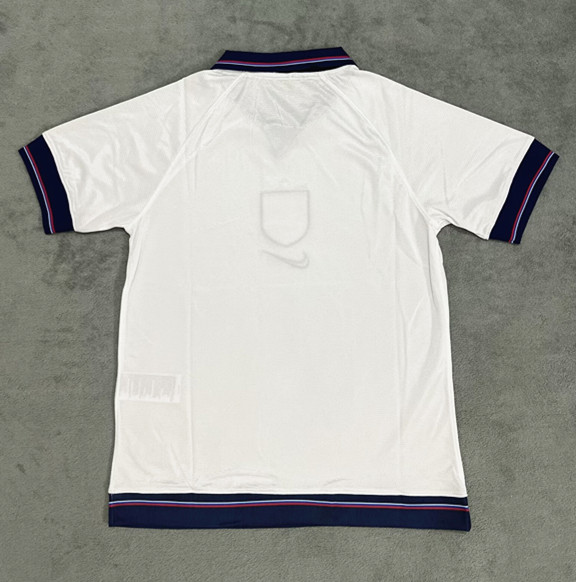2024 Enaland White Classic Polo Short Sleeve