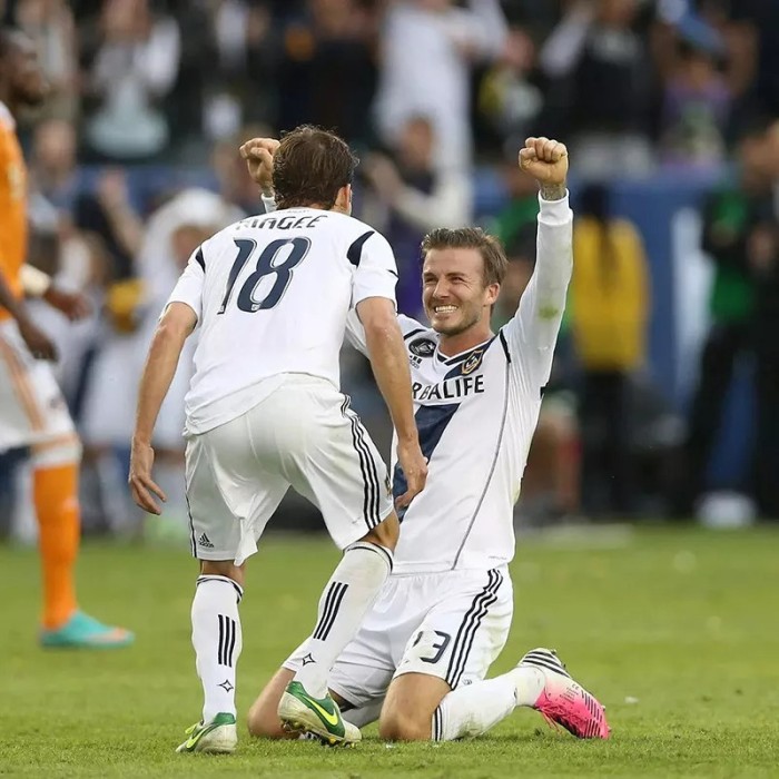 2012-2013 LA Galaxy Home Retro Soccer Jersey