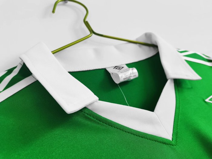 1980 Celtic Home Green Retro Soccer Jersey