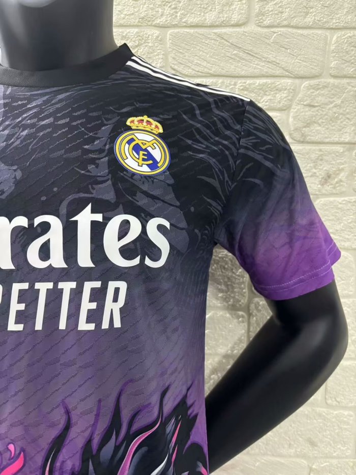 25-26 RMA Purple Special Edition Player Version Soccer Jersey