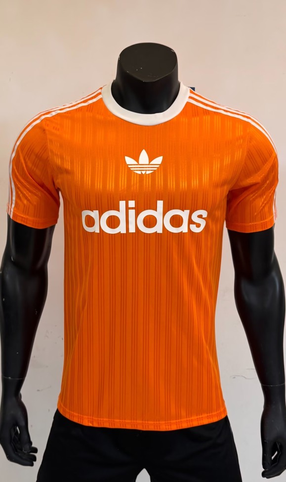 2025 AD Casual Orange Player Version Training shirts *三叶草