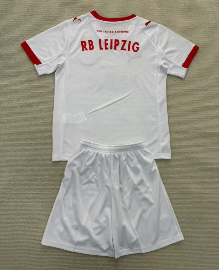 25-26 RB Leipzig Home Kids Soccer Jersey