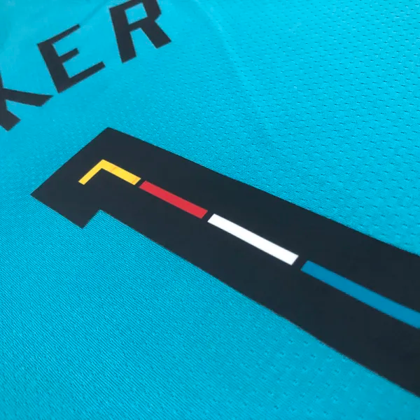 SUNS Booker #1 Blue Top Quality Hot Pressing NBA Jersey