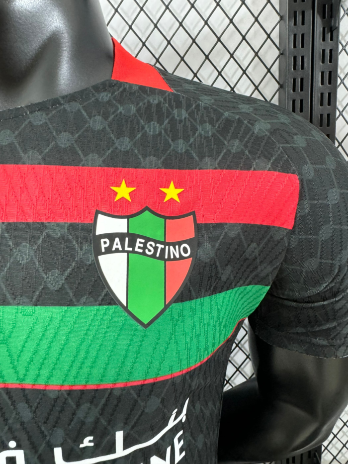25-26 Palestine Away Player Version Soccer Jersey