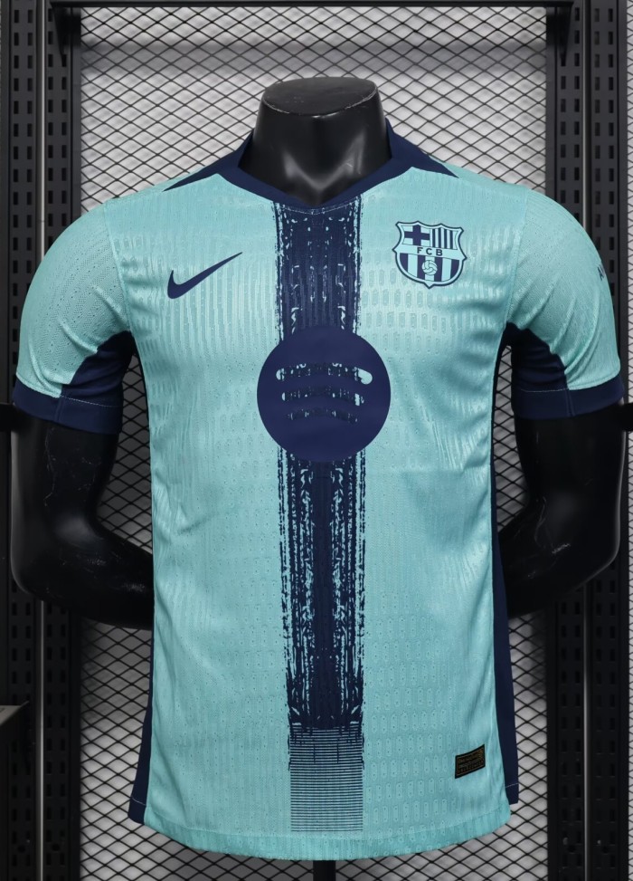 25-26 BAR Third Player Version Soccer Jersey