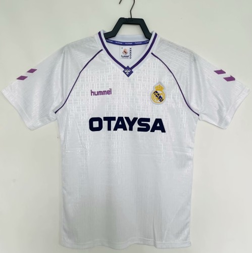 1990-1992 RMA Home Retro Soccer Jersey