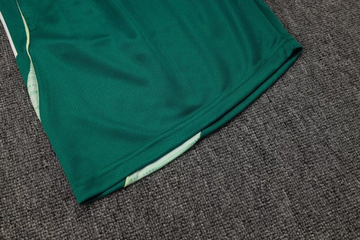 2025 No Label Player Version Training Short Suit —Green 绿色 无标