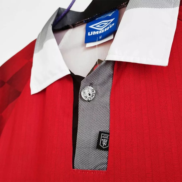 1996-1997 Man Utd Home Retro Soccer Jersey