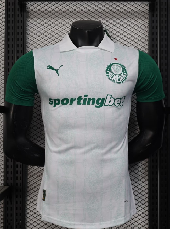 25-26 Palmeiras Away Player Version Soccer Jersey