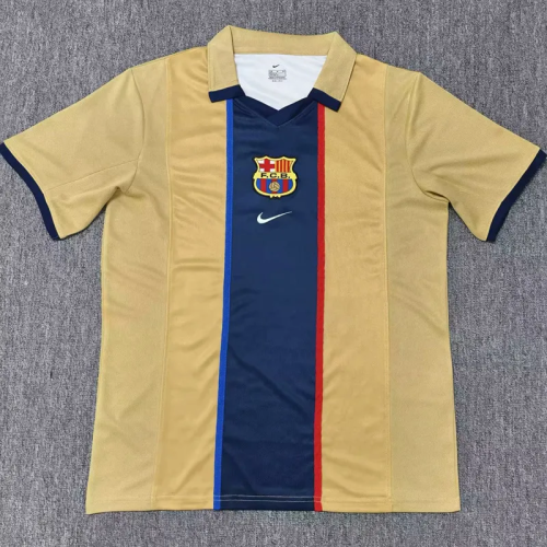 25-26 BAR Yellow Joint Edition Cactus Jack #2 BARCA Fans Soccer Jersey