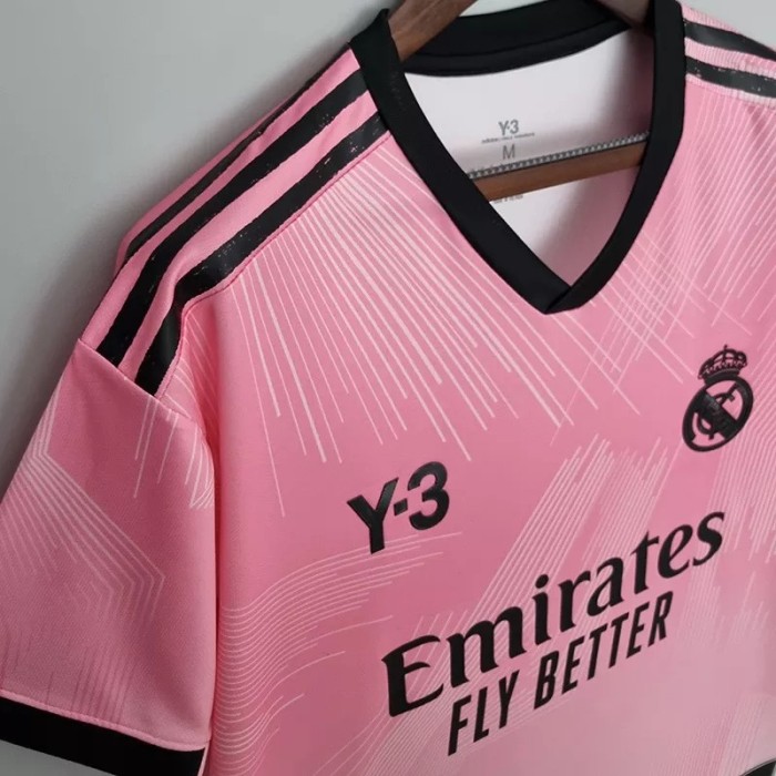 22-23 RMA Pink GoalKeeper Fans Soccer Jersey