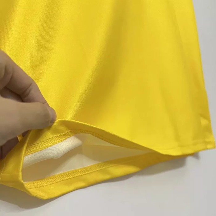 1989 Dortmund Yellow Retro Soccer Jersey