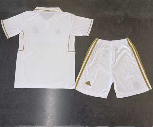 2011-2012 RMA Home Retro Kids Soccer Jersey