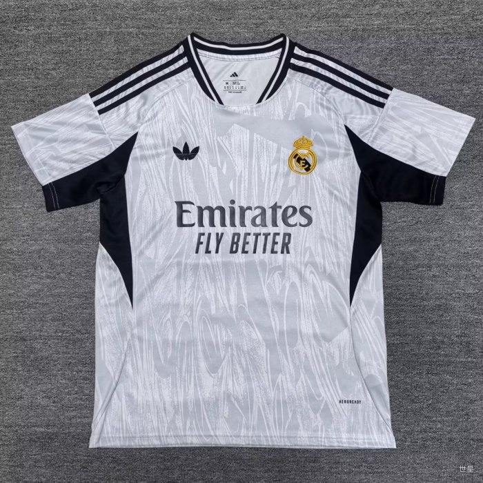 25-26 RMA White Special Edition Fans Soccer Jersey