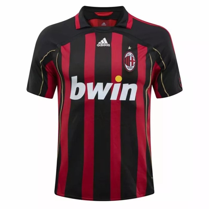 2006-2007 ACM Home Retro Soccer Jersey