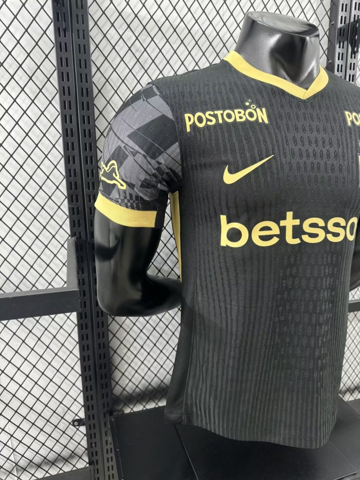 25-26 Atletico Nacional Away Player Soccer Jersey