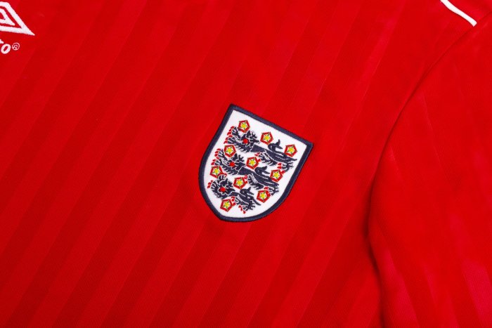 1986 England Away Retro Soccer Jersey