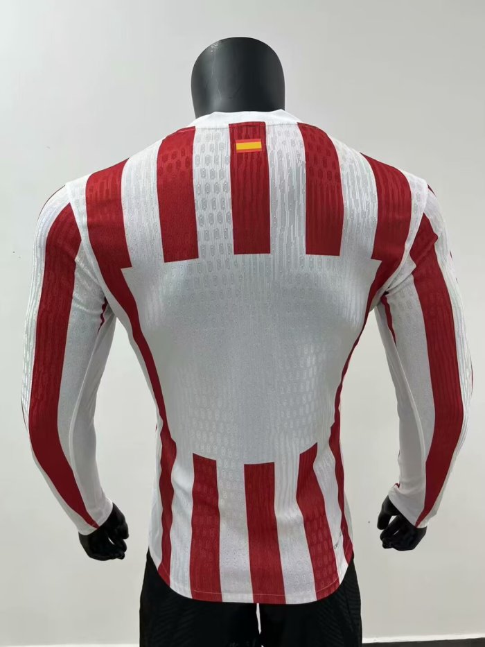 25-26 ATM Home Long sleeves Player Version Soccer Jersey