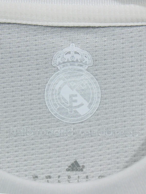 2015-2016 RMA Home Player Version Retro Soccer Jersey