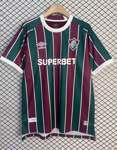 25-26 Fluminense Home Fans Soccer Jersey