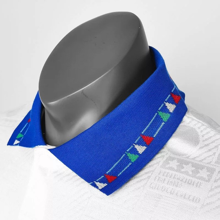 1994 Italy Away White Retro Soccer Jersey