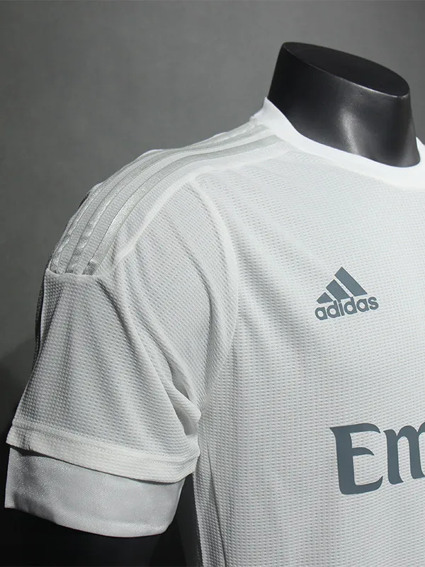 2015-2016 RMA Home Player Version Retro Soccer Jersey