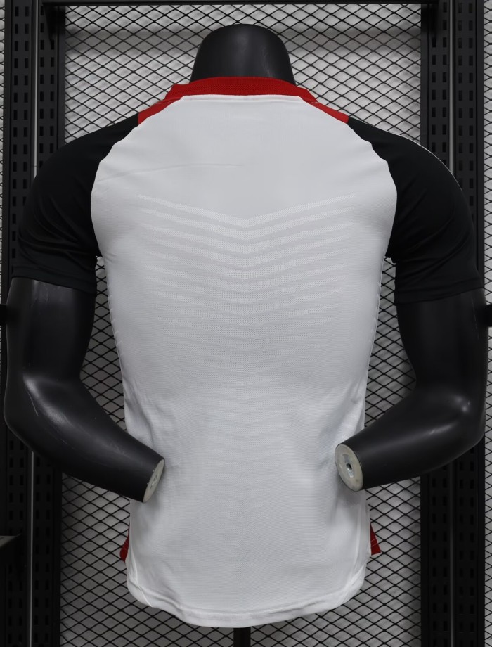 25-26 Man Utd White Player Version Soccer Jersey