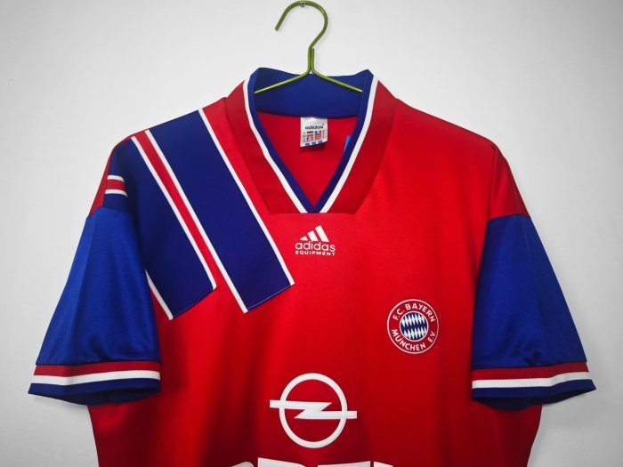 1993-1995 Bayern Home Retro Soccer Jersey
