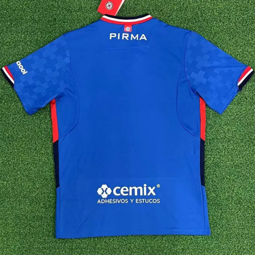 25-26 Cruz Azul Home Fans Soccer Jersey