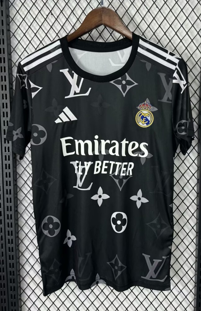 25-26 RMA Black Special Edition Fans Training Shirts *L