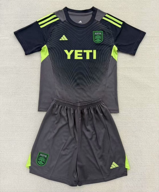 25-26 Austin FC GoalKeeper Kids Soccer Jersey