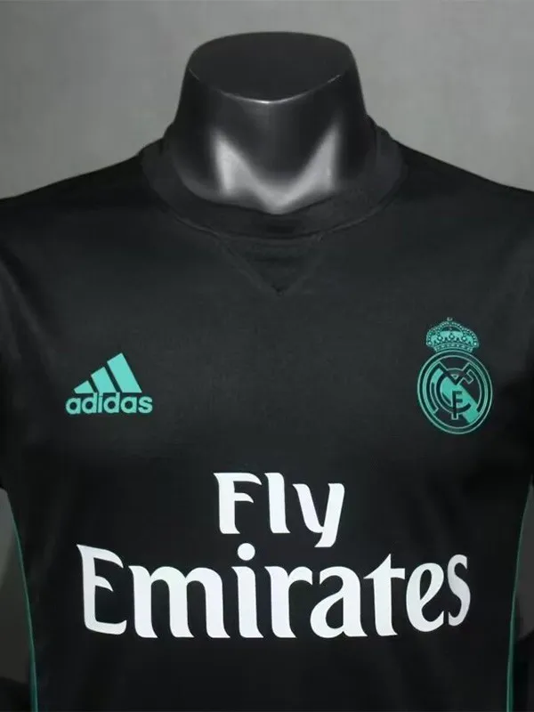 2017-2018 RMA Away Player Version Retro Soccer Jersey