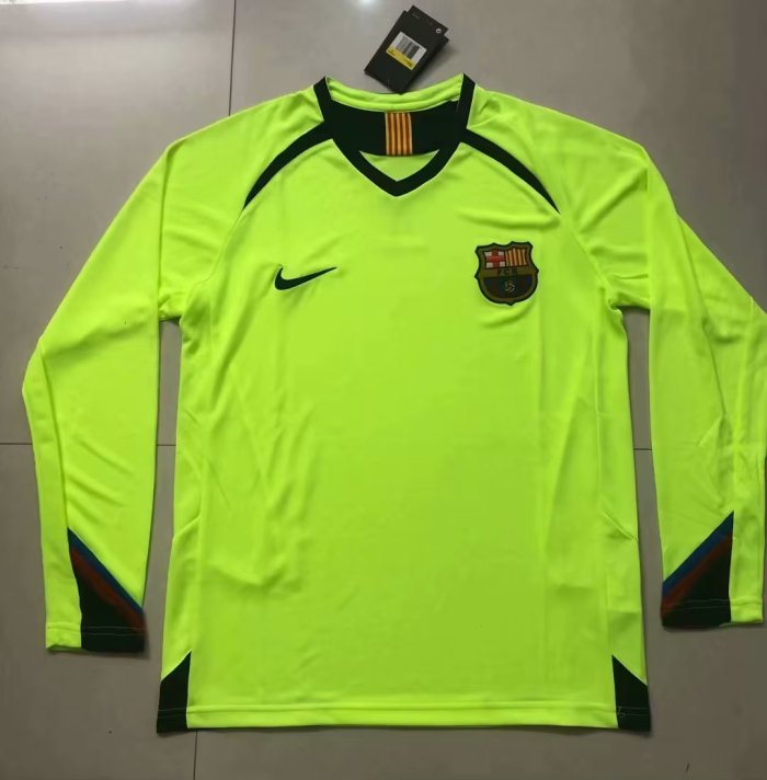 2005-2006 BAR Away Long sleeves Retro Soccer Jersey
