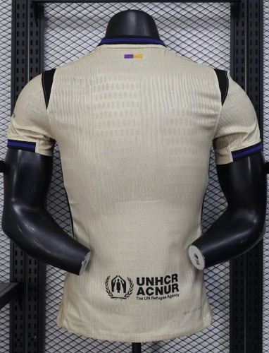 25-26 BAR Away Player Version Soccer Jersey