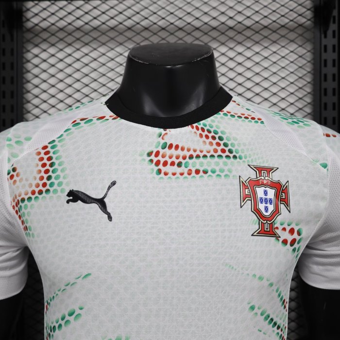 25-26  Portugal Away Player Version Soccer Jersey